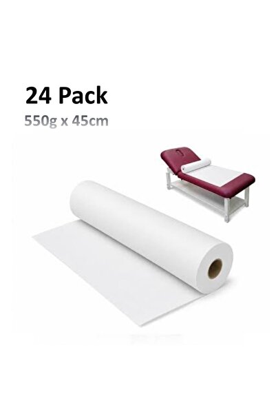 Finesse 24 Pack Bedroll 550g x 45cm Salon Beauty Facial Bed Cover for Massage...