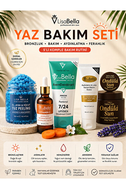BY UTAH LİSA BELLA Plus Ekstra Koruma 7 Gün Etkili Unisex Krem Deodorant 35 m...