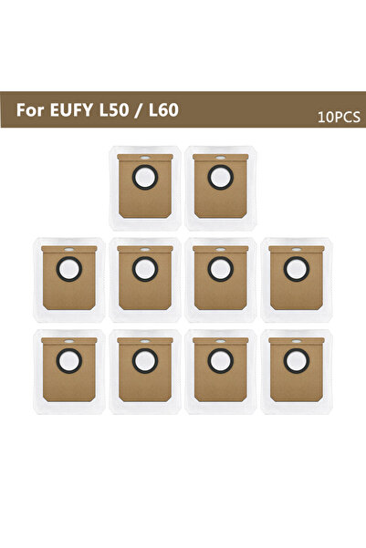 Choice6 10 قطع من أكياس الغبار والقمامة لآلات التنظيف EUFY L50 وL50 SES وL60 ...