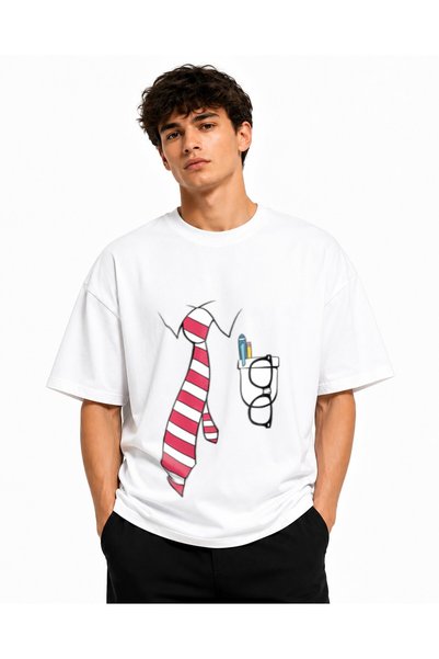 Inscriptie Tricou Unisex Bumbac Premium Casual " Cravata "