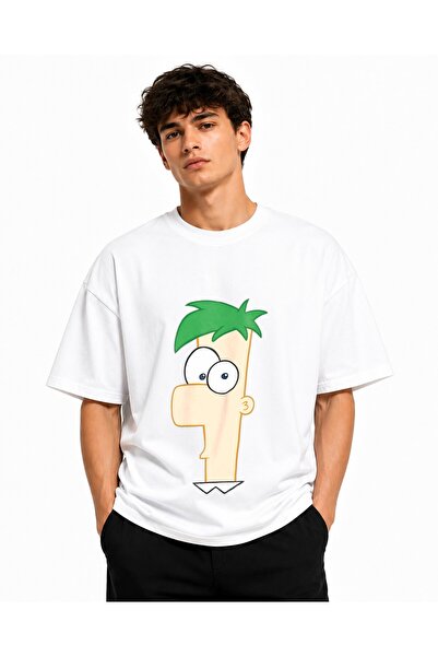 Inscriptie Tricou Unisex Bumbac Premium Casual " Ferb Fletcher "
