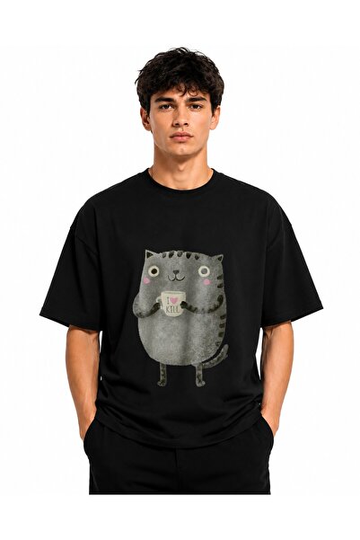 Inscriptie Tricou Unisex Bumbac Premium Casual " I love Kill "