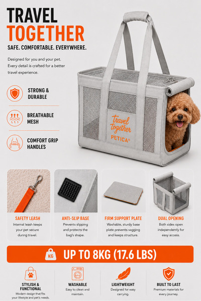 Petica Exclusive AirNest Kedi Köpek Taşıma Çantası