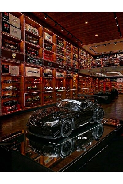 OYUNCAKSAHİLİ BMW Z4 GT3 Yarış Araba 14cm Koleksiyon Model Metal 1:32 ölçek g...