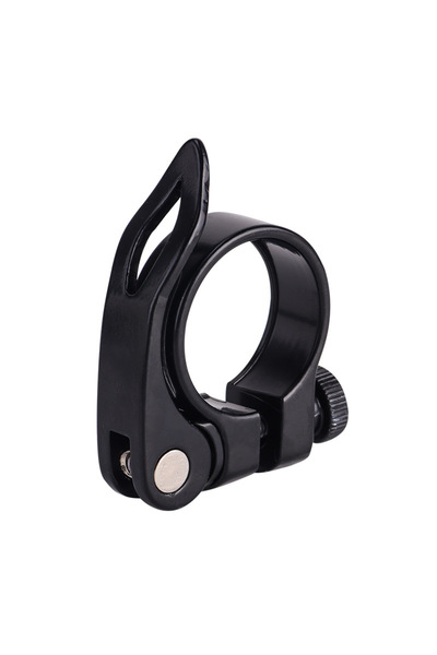 Choice Black Bicycle Seatpost Clamp Aluminum Alloy 31.8mm Seat Tube Clamp MTB...