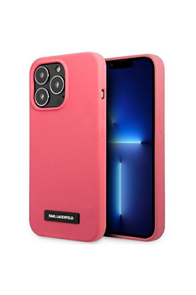 Karl Lagerfeld KLHCP13LSLMP1PI iPhone 13 Pro / 13 6,1 " carcasă rigidă fucsia...