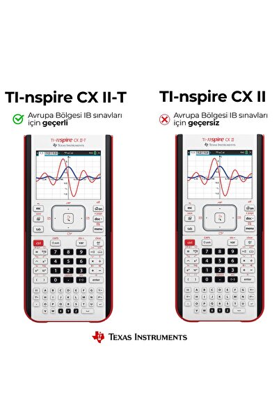 TEXAS-INSTRUMENTS TEXAS INS. TI-Nspire CX II-T Grafik Hesap Makinesi
