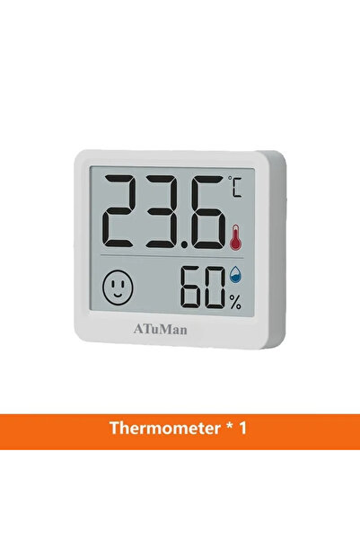 Choice 1pcs DUKA Atuman 2.5 Inch LCD Electronic Digital Temperature Humidity ...
