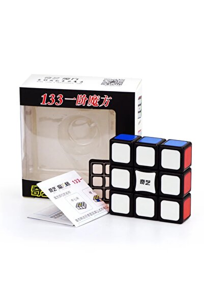 Choice 133 مكعب السرعة السحري QiYi 133 الأسود 1x3x3 مكعبات ألغاز ألغاز احتراف...
