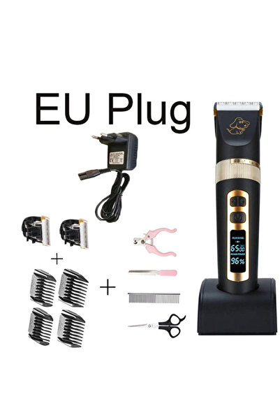 Choice EU Plug EU Plug B EU Plug Baorun P9 Rechargeable Pet Dog Animal Shaver...