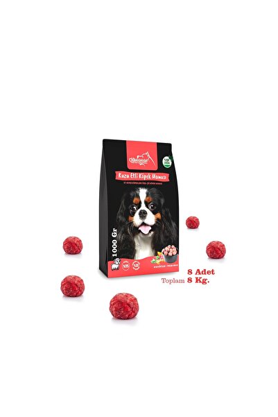 Çiğmamam Barf Kuzu Etli Tahılsız Barf Köpek Maması 8 Kg - 1000 g x 8