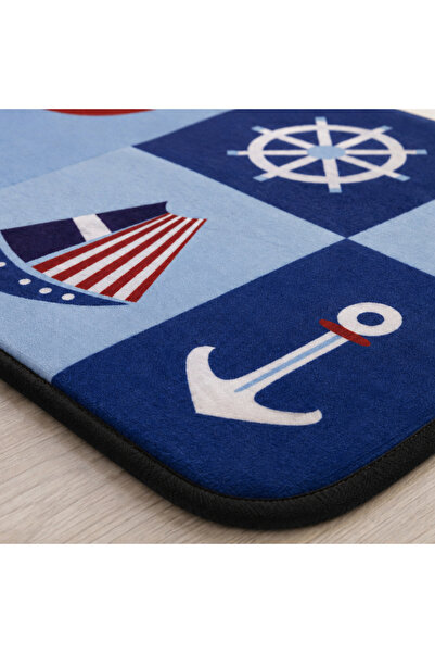 Factory Price - Sailor Play Mat & Rug - Navy Blue