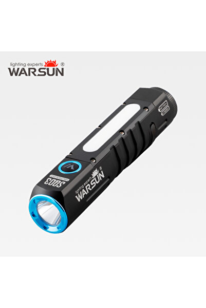 Choice مصباح يدوي LED قوي من Warsun بقوة 21700 (5000 مللي أمبير في الساعة) بت...