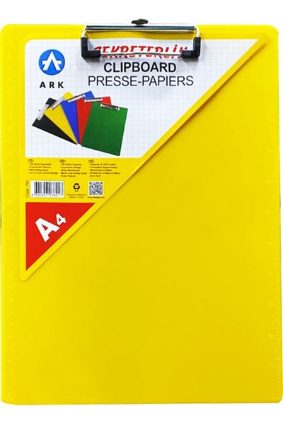 Ark A4 Ruled Plastic Without Cover Secretariat 760