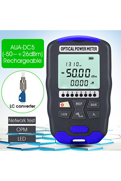 Choice AUA-DC5 with FC-LC AUA-D7/D5/DC7/DC5 Optical Power Meter -70~+10/-50~+...