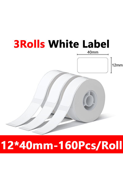 Choice4 3PK 12-40mm Marklife P15 Mini Portable Label Printer Smart Pocket Pri...