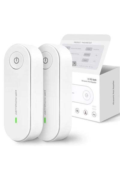 choice2 EU white Household Electronic Optical Magnetic Wave Sonic Pest Repell...