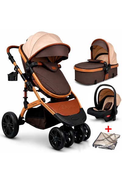Baby Home 945 Paris Amortisörlü Travel Sistem Bebek Arabası Puset
