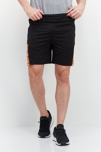 Puma Men Sportswear Fit Brand Logo Training Shorts, Black