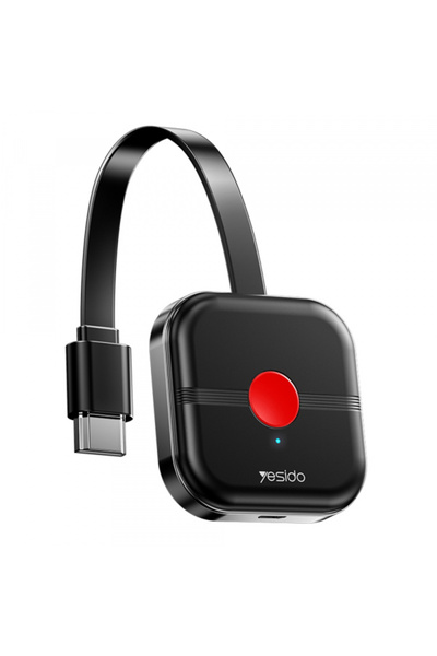 Yesido Adaptor Wireless Multimedia TV10, Negru