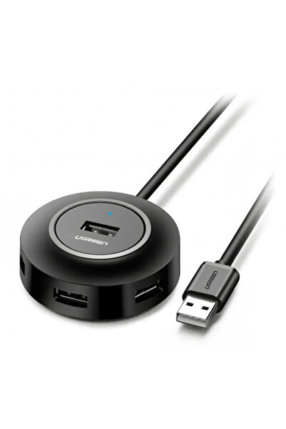 Ugreen Hub USB CR106, 4 x USB-A, 1m, Negru