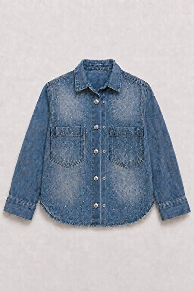 HAUSEkids 4-14 Years Premium Magic Girl's Jacket-Blue