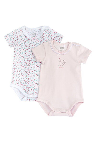 Chicco Kız Bebek 2li Kısa Kollu Body Set