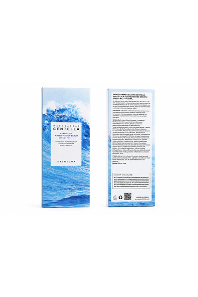 Skin1004 Madagascar Centella Hyalu-Cica Su Bazlı Güneş Kremi SPF 50+ PA++++ 5...