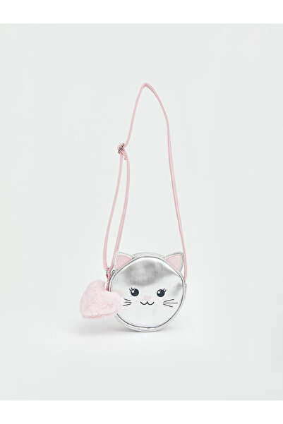LC Waikiki Trendlucky Girl's Shoulder Bag with Animal Figures and a Differenc...