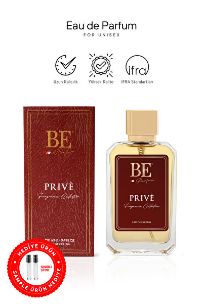 BE PARFÜM S-40 Prive Unisex 100 ml Edp Parfüm