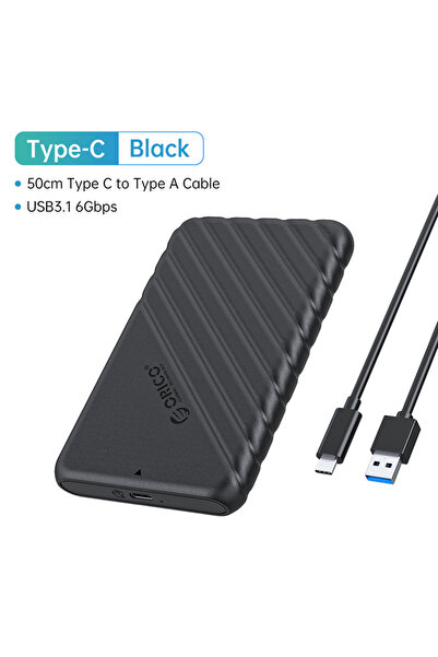 Choice1 Orico Type-C 6Gbps ORICO 2.5" Hard Drive Enclosure 2.5 Inch HDD Case ...
