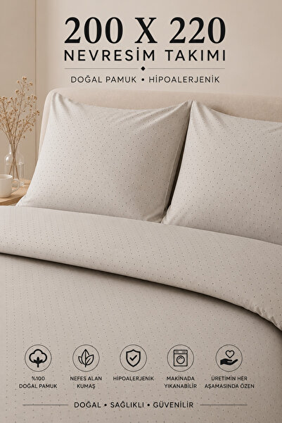 homewell 1St Quality Natural Anatolian Cotton Hypoallergenic Double Size 200 ...