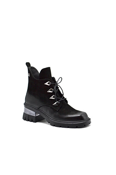 venüs ayakkabı Venus2353904K Women's Leather Boots Black
