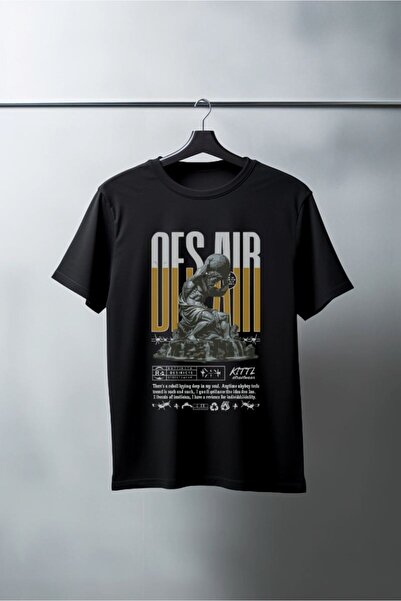 Generic Brand Unisex Oversize 24/1 Combed Cotton Dtf Printed T-Shirt - Dtf74 ...