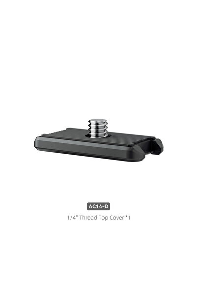 Choice1 1-4 Top Adapter aMagisn Parallel Rotatable Quick Release Metal Mount ...