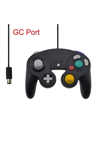 Choice Black Classic GC Wired Controller Gamepad for Nintendo Gamecube & Wii ...