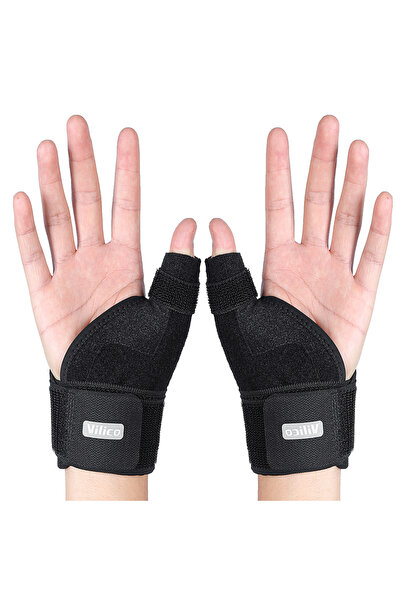 Choice6 1 pair-black 1/2 PC Professional Wrist Support Splint Arthritis Band ...