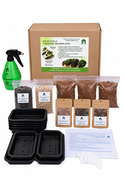 GRADINA DE PE PERVAZ KIT DE BAZA CRESTERE MICROPLANTE