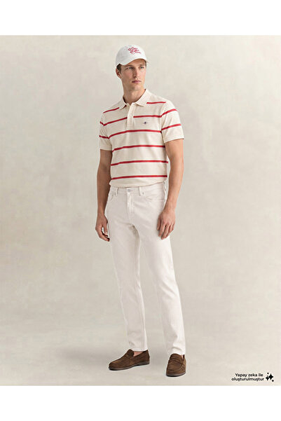 Gant Erkek Bej Slim Fit Jean