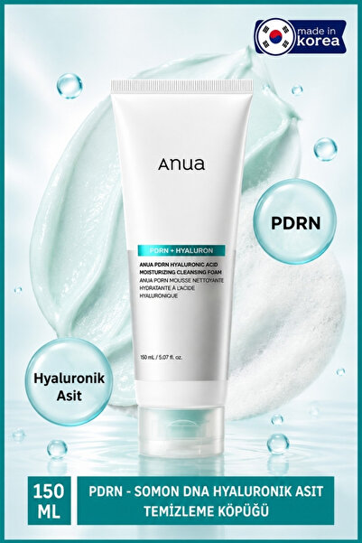 ANUA PDRN - Somon DNA Hyaluronik Asit Temizleme Köpüğü 150 ml