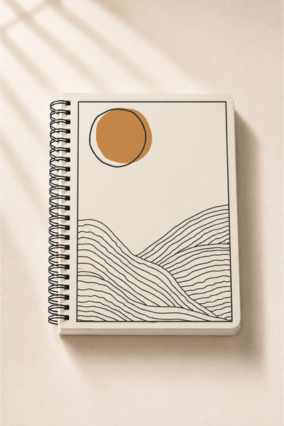 Apeirona | Limitless Art Daily Planner Undated Agenda| 90 Sheets| Hard Cardbo...