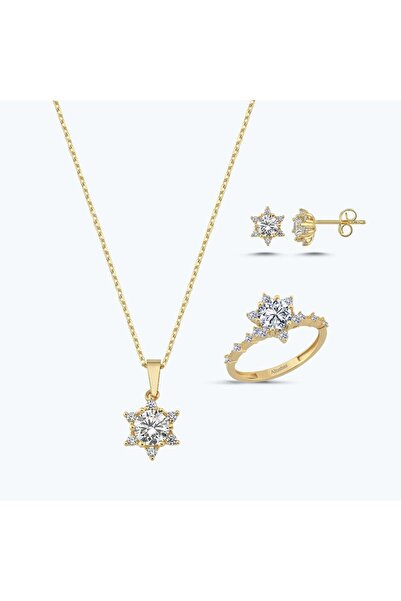 Altınbaş Altın Üçlü Lotus Set