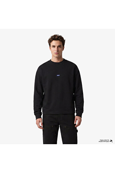 Hugo Boss سويت شيرت نيدرو للرجال باللون الأسود