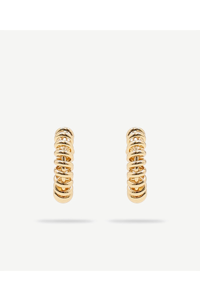 Yargıcı Textured Earrings