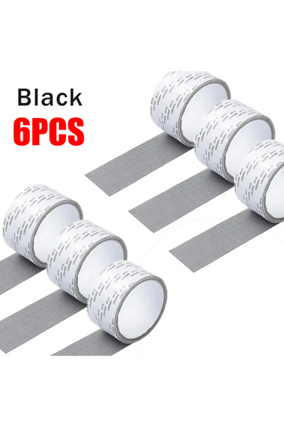 Choice11 6PCS-black 5/10cm Window Screen Repair Tape Self Adhesive Mesh Tape ...