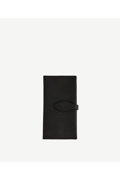 Yargıcı Leather Wallet with Buckle