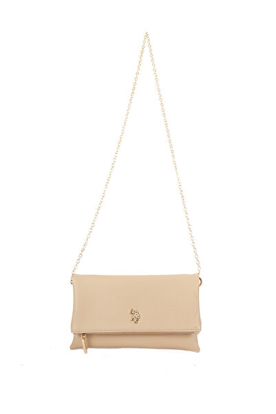 U.S. Polo Assn. K.Beige Women's Messenger Bag Us26594