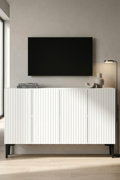 CENEYRA KA1214B ZEYNEP Konsol ve Tv Sehpası Beyaz 120cm