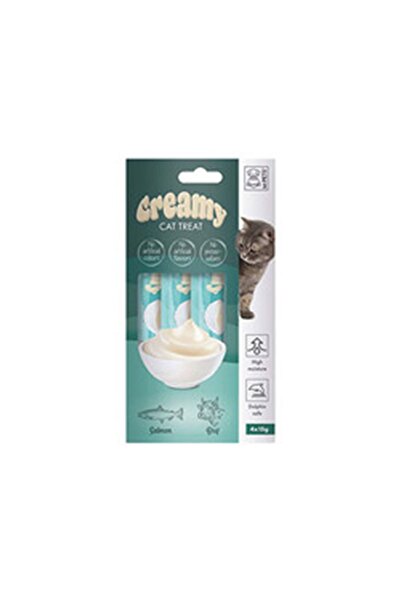 M-PETS CREAMY SOMON BALIKLI BİFTEKLİ KEDİ ÖDÜLÜ