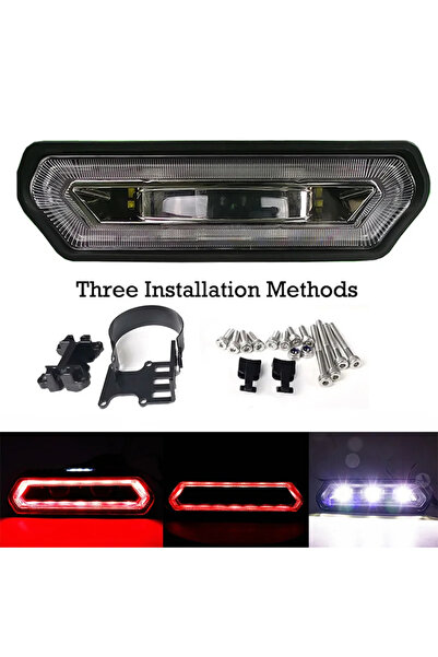 Choice1 red light Three Colors UTV Brake Stop Lamp Car ATV Red Brake Tail Lig...